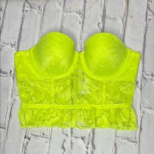 La SENZA Yellow Lace Underwire Bra